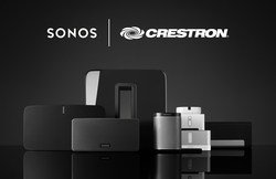 crestron sonos