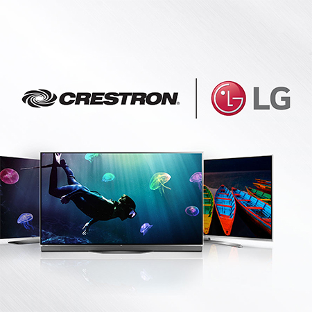 Crestron Selects LG Electronics as Launch Partner for Video Integration with its Crestron Pyng® Residential Platform