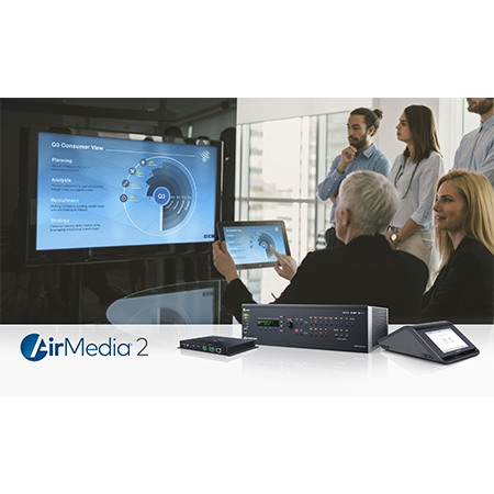 Crestron Showcases New AirMedia&reg; Wireless Presentation Systems with AirMedia 2.0 Technology at InfoComm&reg; 2018
