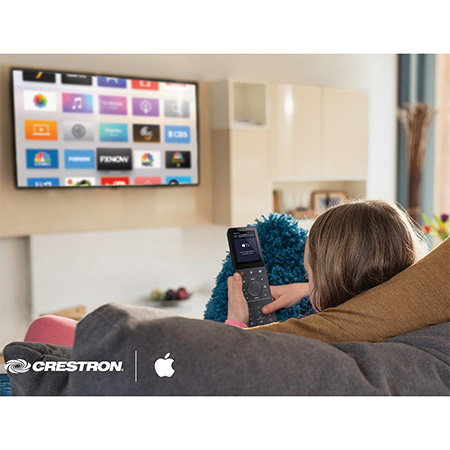 Crestron Smart Home Delivers Even More Lifestyle-Changing Enhancements with New Support for Apple TV 