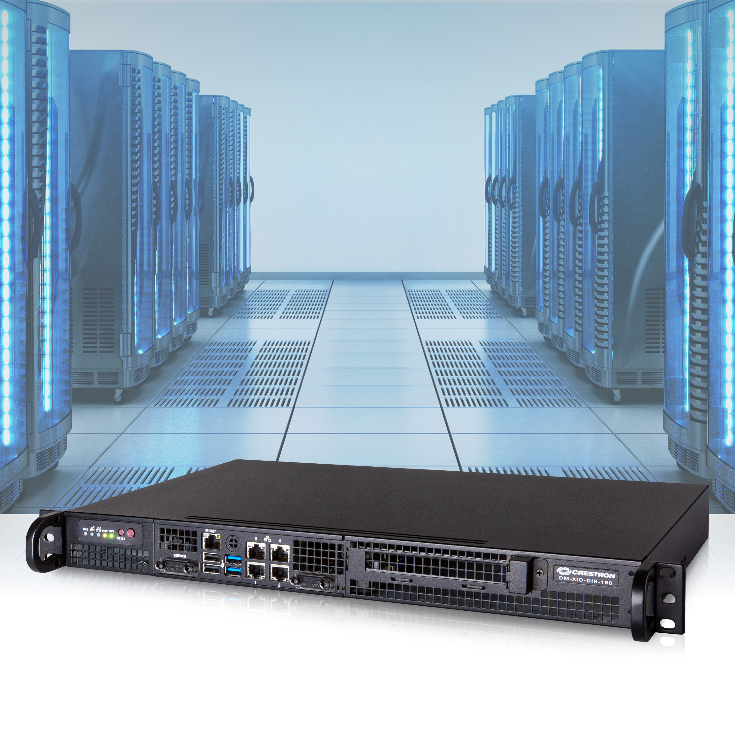 New Crestron DM XiO Director Network Appliance Simplifies Deployment of DM® NVX Network AV Systems 