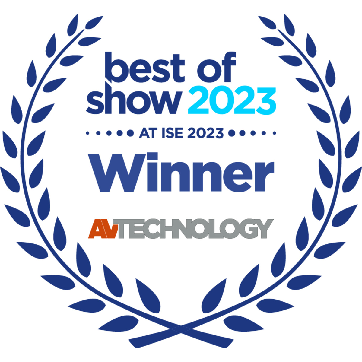  AV Technology “Best of Show” at ISE