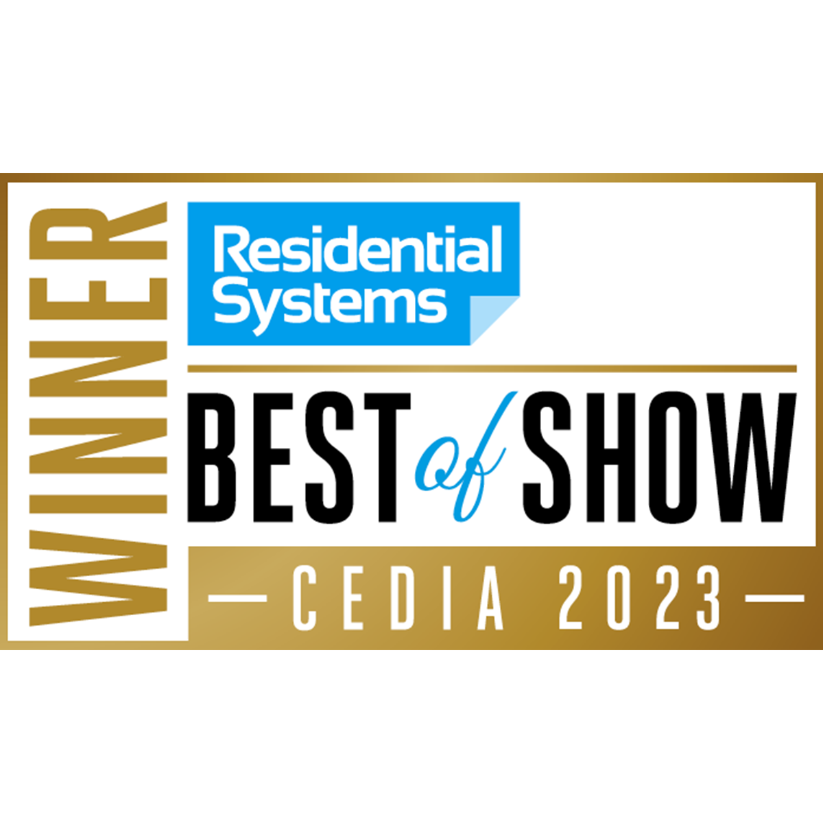 Residential Systems “Best of Show” at CEDIA
