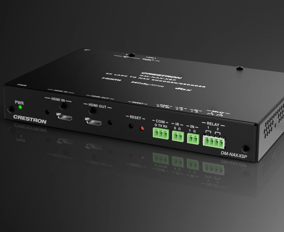 A New Audio Distribution Solution The DMNAXXSP Audio Return