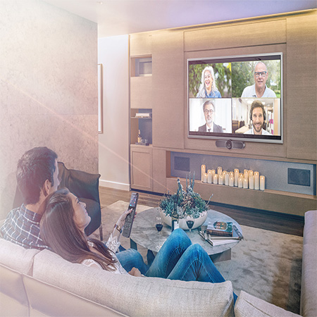 Crestron HomeTime is the First Fully Integrated Conferencing Solution Designed for the Smart Home