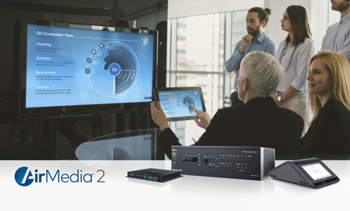 Crestron Debuts AirMedia® 2.0 Wireless Presentation Technology