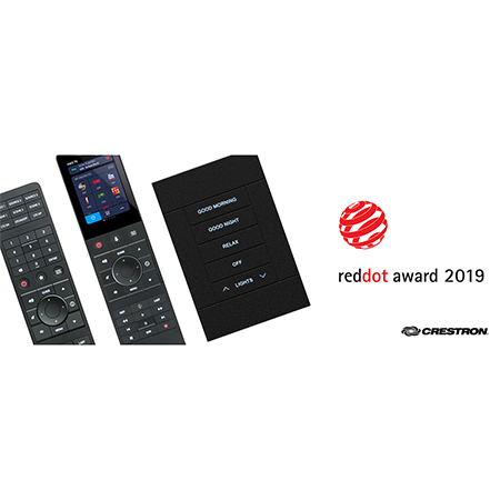 Crestron Wins Three Red Dot Awards for Excellence in  Product Design