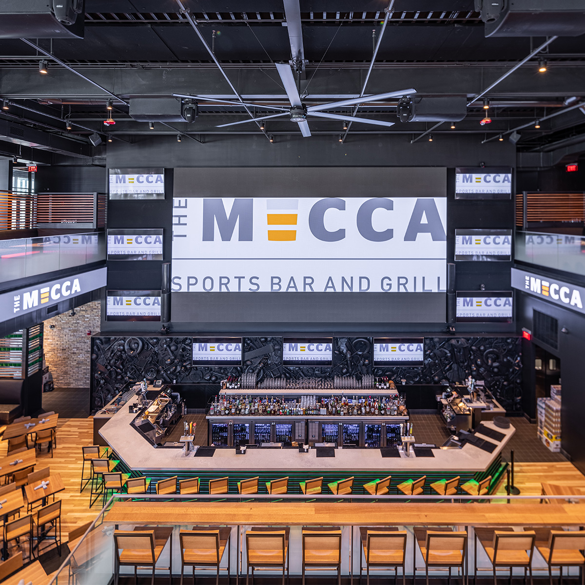 The Mecca Sports Bar And Grill Crestron Electronics Inc