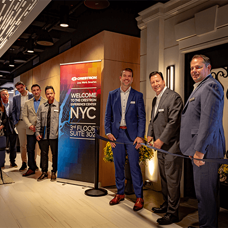 Crestron Opens New York City Flagship Center, Transforming Modern Work and Smart Home Technology into Experience 