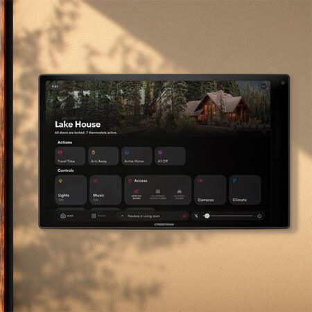 Crestron Unveils 80 Series Touch Screens, the Gold Standard in Smart Home Control